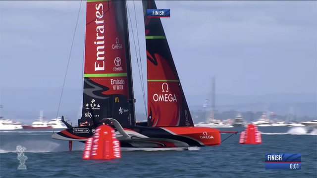 Emirates Team New Zealand Wins America's Cup