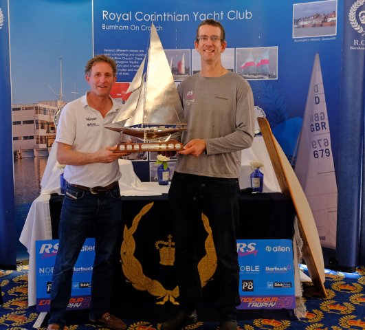 Nick Craig and Toby Lewis - winners of the coveted solid silver Endeavour Trophy. Photo by Roger Mant