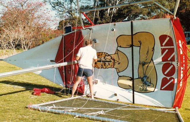 1980s Skiff Innovations. Photos by Bob Ross and Frank Quealey