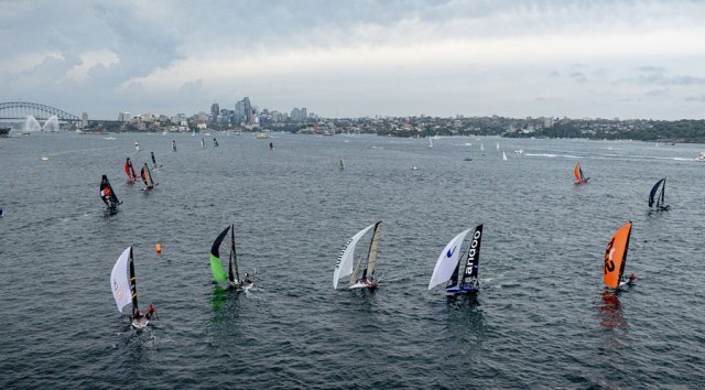 18ft Skiffs Andoo Race 6 Australian Championship 