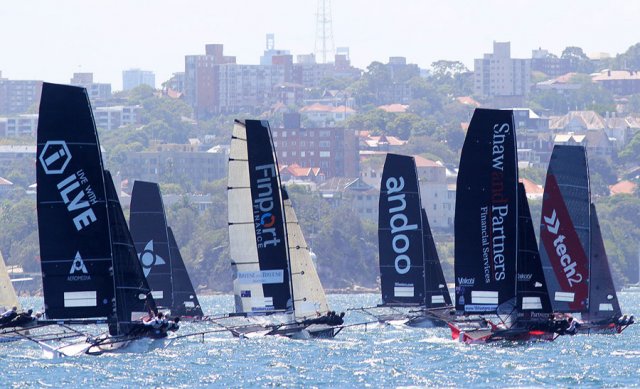 18ft Skiffs NSW Championship, Races 2 and 3