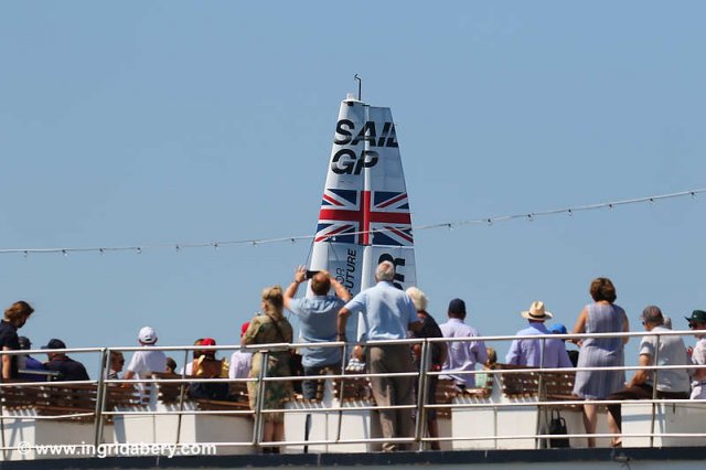SailGP Great Britain. Photos by Ingrid Abery