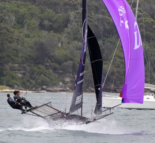 18ft Skiffs NSW Championship, Race 2